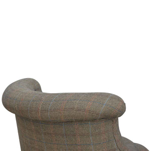 Petite Multi Tweed Accent Chair