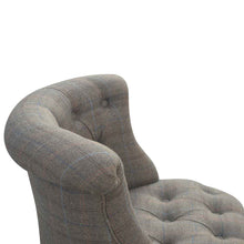 Petite Multi Tweed Accent Chair