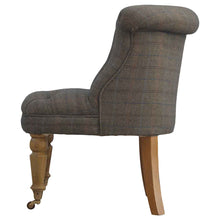 Petite Multi Tweed Accent Chair