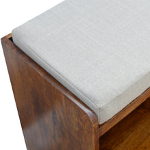 Solid Wood Shoe Storage Unit Bench