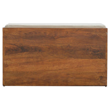Solid Wood Shoe Storage Unit Bench