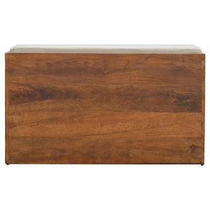 Solid Wood Shoe Storage Unit Bench