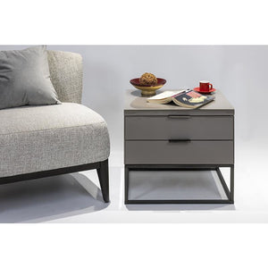 High-Gloss- Bed Side Table
